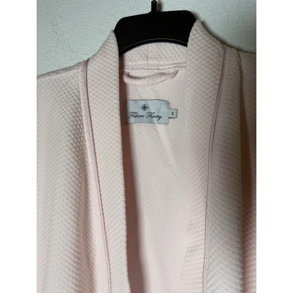 Fishers Finery Women's Modal Kimono Resort Spa Robe‎ with Quilted Design Size S
